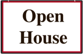 Kingsway Open House Sign