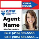 Remax Open House Sign
