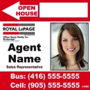 Royal Lepage Open House Sign
