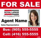 Royal Lepage For Sale Sign