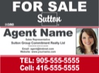 Sutton For Sale Sign